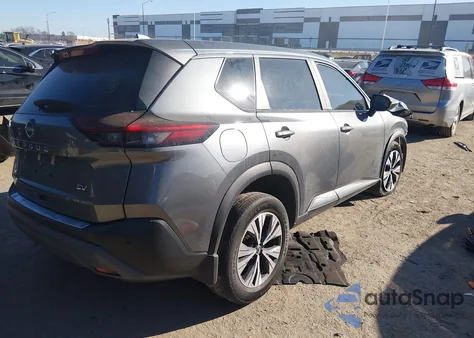 2023 Nissan Rogue Sv Fwd из США, поврежденный, VIN 5N1BT3BA3PC870790